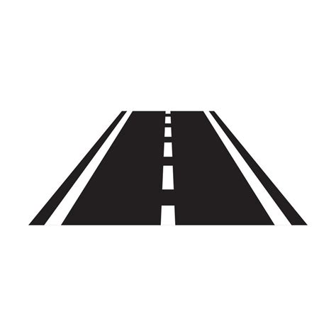 Road Icon Vector For Graphic Design Logo Website Social Media