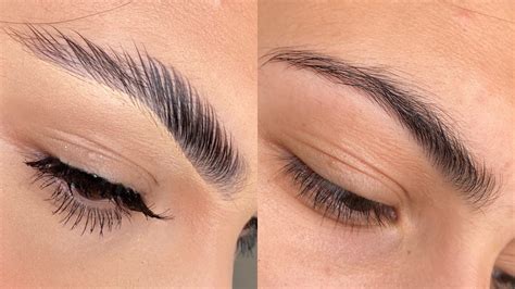 How To Get Feathered Eyebrows Youtube