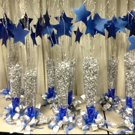 Image Result For Starry Night Themed Prom Star Centerpieces