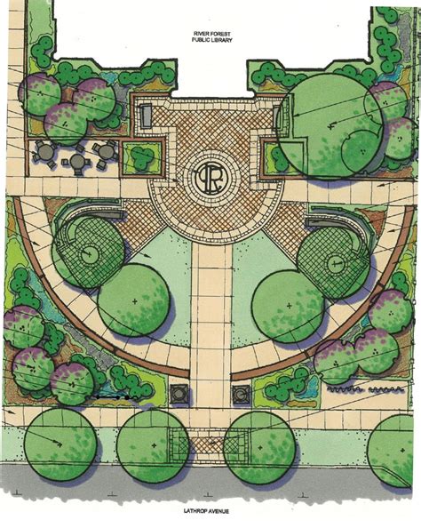 Landscape Architecture Drawing Landscape Design Plans Garden Design