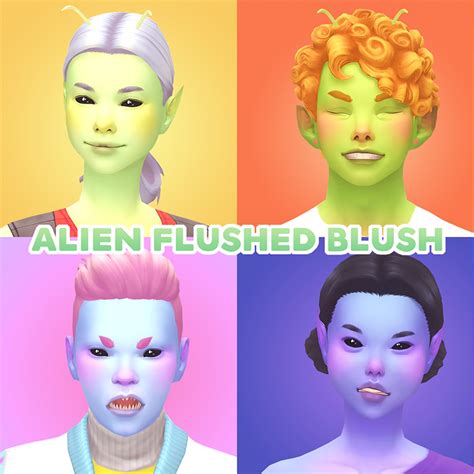 Sims 4 Maxis Match Alien Cc Eyes Skin And More Fandomspot