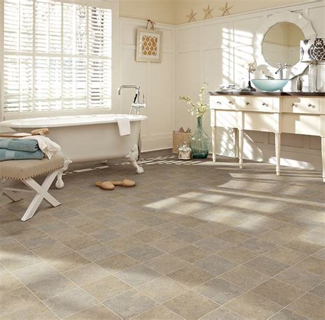 Although vinyl can give a look similar to tile or hardwood, it is much softer underfoot, thanks to its felt or foam backing. Waterproof and gorgeous sheet vinyl flooring from IVC US ...