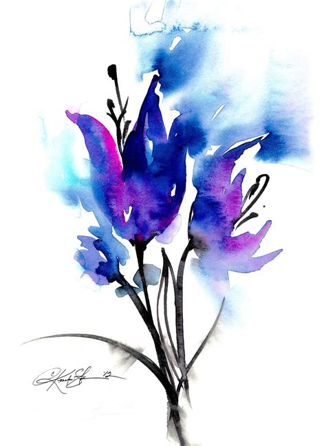 Blooms Of Blue By Kathy Morton Stanion Prints Available At