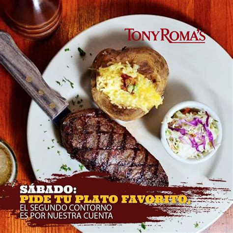 Tony Romas Te Espera Con Sus Promociones Y Delicioso Sabor De Siempre