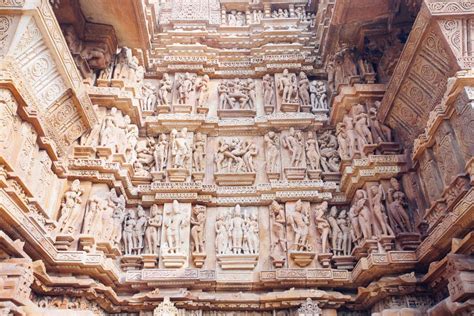 Templo Erótico En Khajuraho La India Imagen De Archivo Imagen De