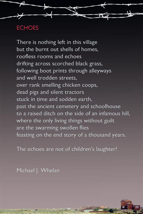 SDCC Source: 'Landscapes of War and Peace' Exhibition panel for poem