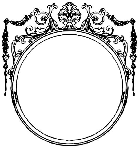 Set of hand drawn decorative vector floral elements for design. vintage frame clipart free - Clipground