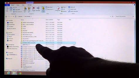 Windows 8 How To Create New Folders Youtube