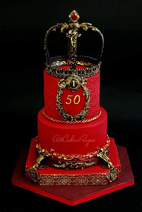 Royal Crown Cake Decorated Cake By Art Cakes Prague Cakesdecor