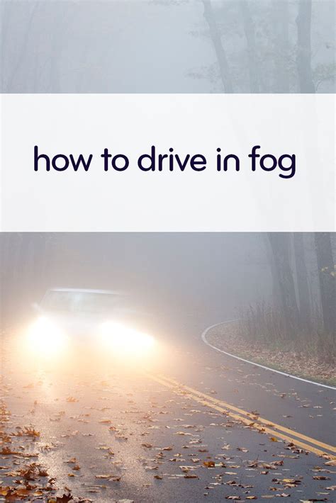 Remember These 7 Simple Tips For How To Drive In Fog Driving Tips