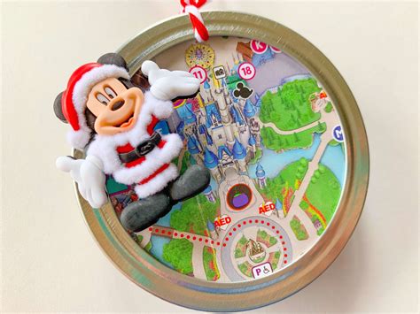 Disney Theme Park Map Christmas Ornament Kim And Carrie