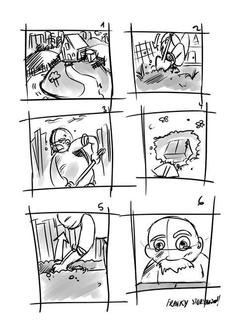 An Animatic Story Task 2 First Story Storyboard