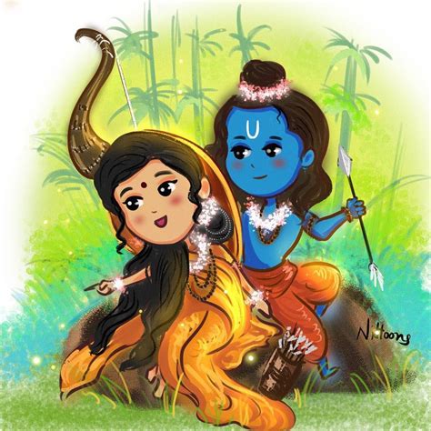 Ram And Sita Lord Rama Images Lord Shiva Painting Krishna Radha