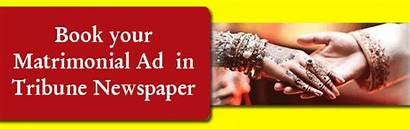 Matrimonial Tribune Ads Ad Newspaper Match Advertisement