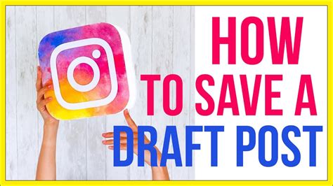 How To Schedule And Save Instagram Posts As Drafts Instagram Tutorial
