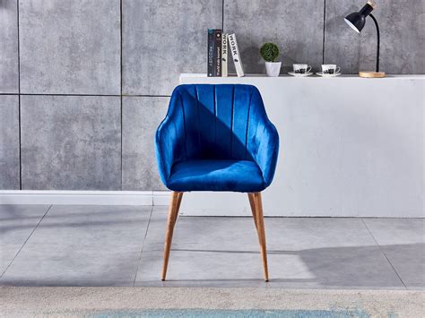 Royal Blue Velvet Dining Chair Chelsea Home And Leisure Ltd