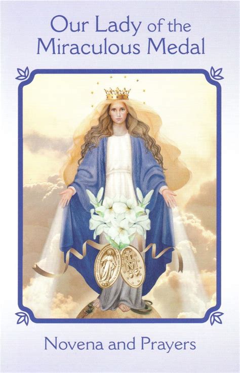 Our Lady Of The Miraculous Medal Novena And Prayers