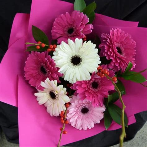 Gerbera Bouquet Ilam Florist Christchurch