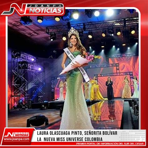 Señorita Bolívar Laura Victoria Olascuaga Pinto Es La Nueva Miss Universe Colombia 2020