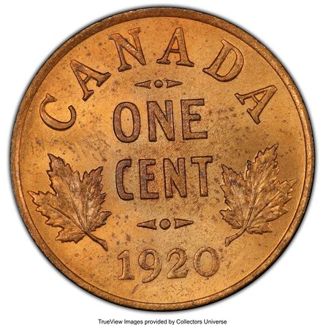 1920 Canada Small Cent Pricing Guide Canada Coin Prices