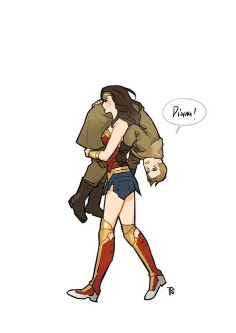Wonder Woman Steve Trevor Women Poster Dc Memes Dc Characters