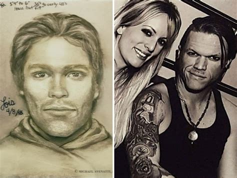Stormy Daniels Mystery Guy Sketch Is Dead Ringer For Her Husband