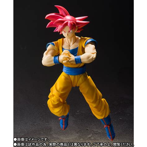 Dragon Ball Z Sh Figuarts Super Saiyan God Son Goku Details The