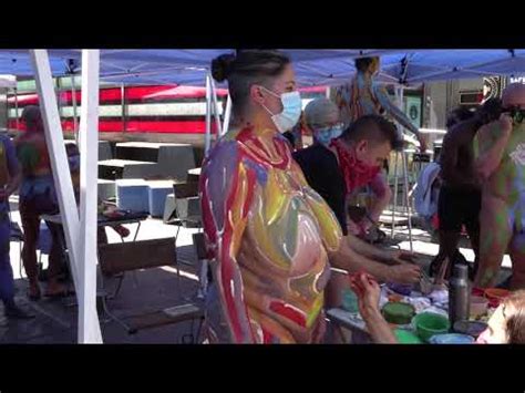 Body Painting Day Nyc Youtube