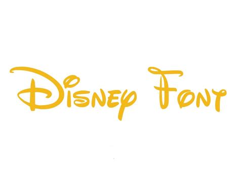 5735 Disney Font Svg Free Download Svg Png Eps Dxf File