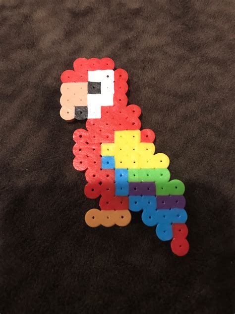 Parrot Perler Bead Design Etsy