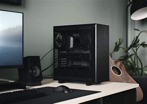 Fractal Design Define 7 Compact Light Tempered Glass Black Tower