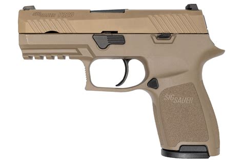 Sig Sauer P320 Compact 9mm Fde Centerfire Pistol With Night Sights