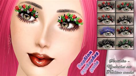 Sintiklias Creations Big Set Of Eyelashes Few Collections For Sims 3