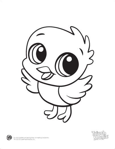 Cute Bird Coloring Page Clip Art Library Coloring Home