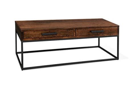 Between your coffee table and your tv stand or fireplace, you should calculate at least 24 inches to 30 inches to leave enough room for circulating around the space. Muskoka Condo Coffee Table | Handstone Occasional Tables