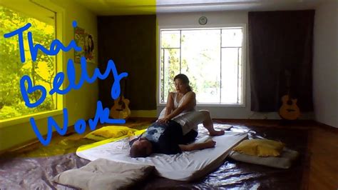 Thai Massage For The Belly Youtube