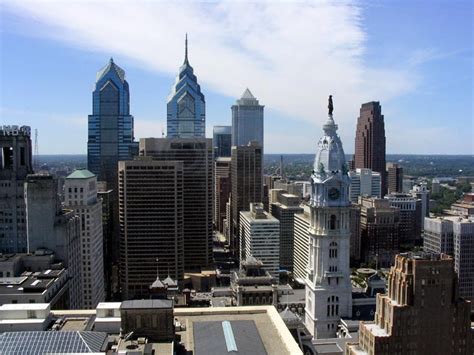 Birds Eye Views Of Center City Philadelphia Pennsylvania