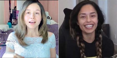 pokimane vs valkyrae without makeup the internet s starkly different reactions to their no make