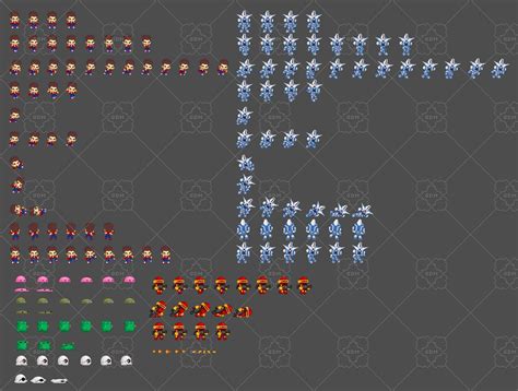 Characters Spritesheet Gamedev Market