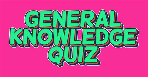 Quiz General Knowledge Logo Virtual Quiz 3 General Knowledge Logos