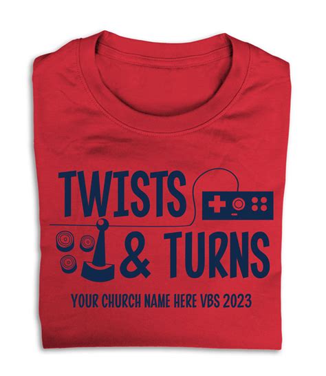 Custom Vbs T Shirts Twists And Turns Vbs Vtnt021