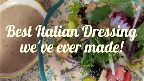 Prepare Only The Best Italian Dressing For Salads Easy Homemade