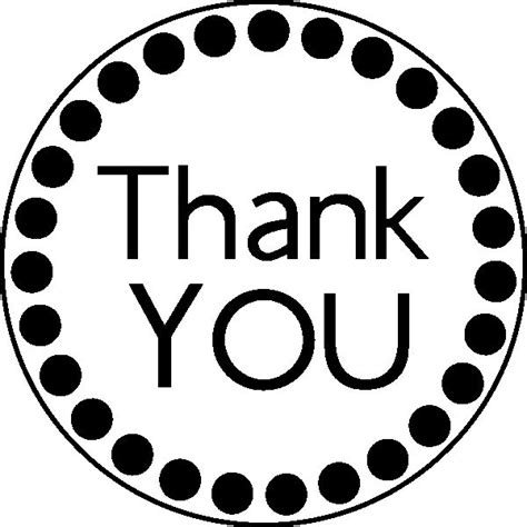 Thank You Clipart Black And White Free Download On Clipartmag