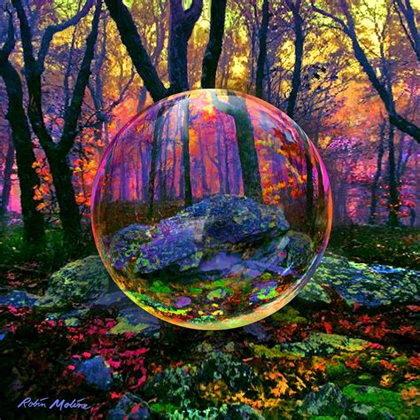 Enchanted Forest Painting By Robin Moline Pixels