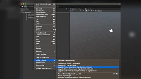 Getting started with the High-Definition Render Pipeline | Game