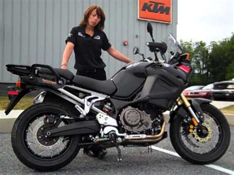Its narrow chassis and low center of (.) 2012 LOWERED SUPER TENERE - YouTube