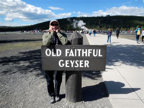 Old faithful is a cone geyser in yellowstone national park in wyoming, united states. Tshikwaras on Tour: June 2013