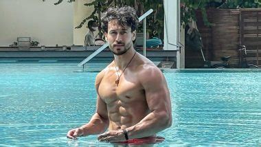Tiger Shroff Flaunts His Perfect Washboard Abs In Recent Pool Picture