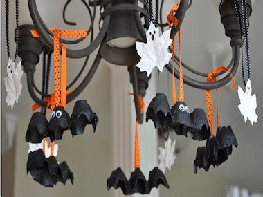 Making halloween bats & vampires with easy to make arts & crafts ideas, activities, projects for children, teens, and preschoolers. DIY Halloween Decorations: 19 Easy, Inexpensive Ideas ...