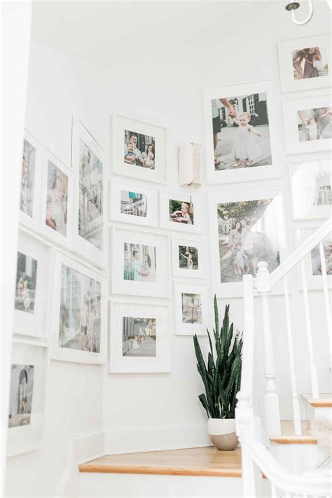 Large Gallery Wall Using Ikea Ribba Picture Frames - The Coastal Oak